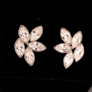 Crystal Petal Earrings